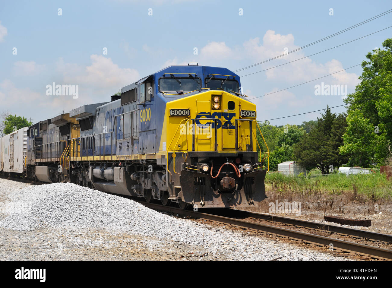 Ge c44 9w diesel electric locomotive hi-res stock photography and ...