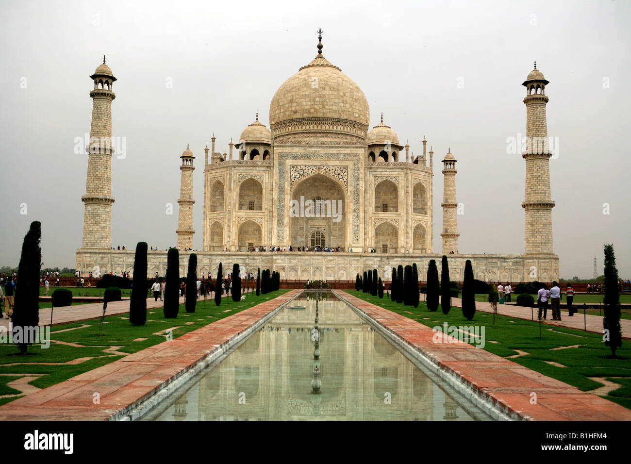 Taj Mahal India Stock Photo