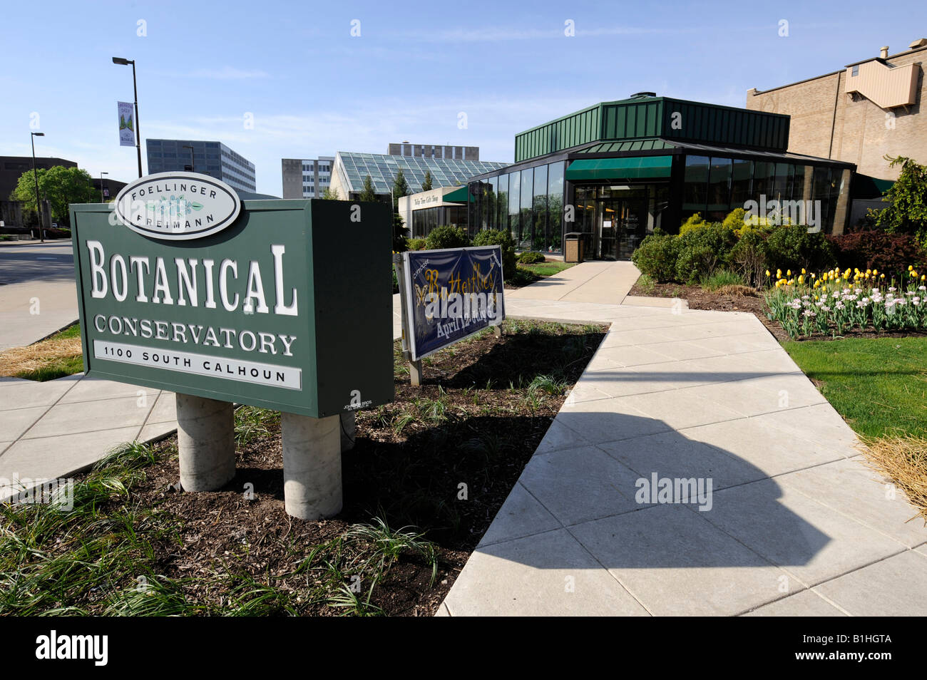 Foellinger Freimann Botanical Conservatory of Fort Wayne Indiana Stock