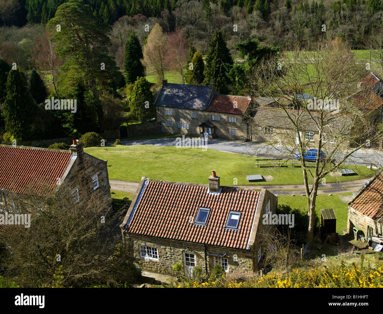 Beckhole Goathland North York Moors National Park Yorkshire Stock Photo ...