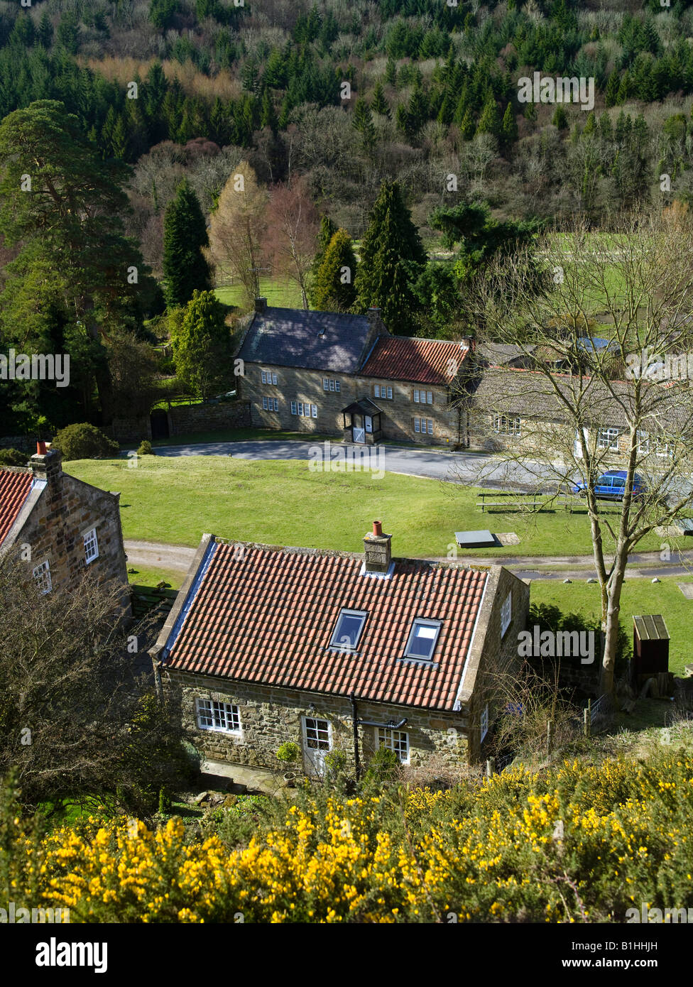 Beckhole Goathland North York Moors National Park Yorkshire Stock Photo ...