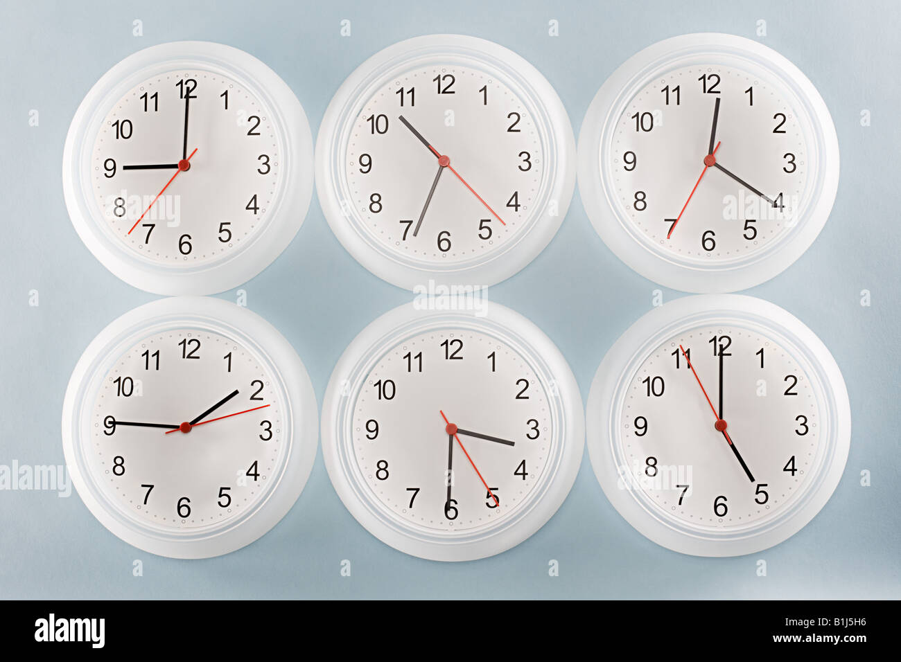 Zone clocks hi-res stock photography and images - Alamy