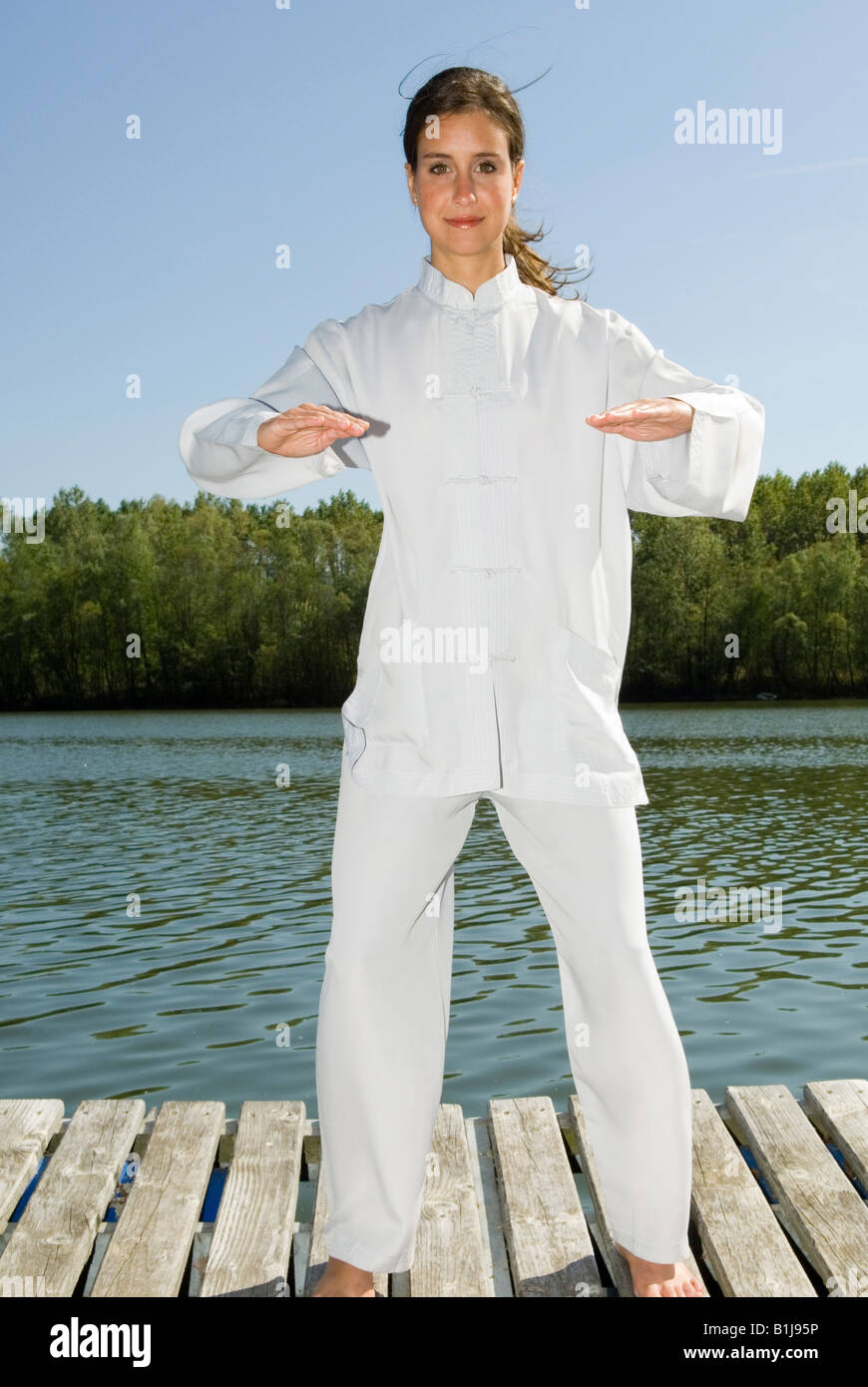 Tai Chi, basics Stock Photo