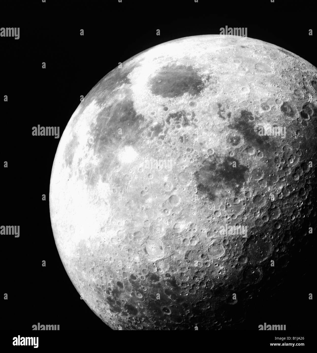 The Moon from Apollo 12 Stock Photo