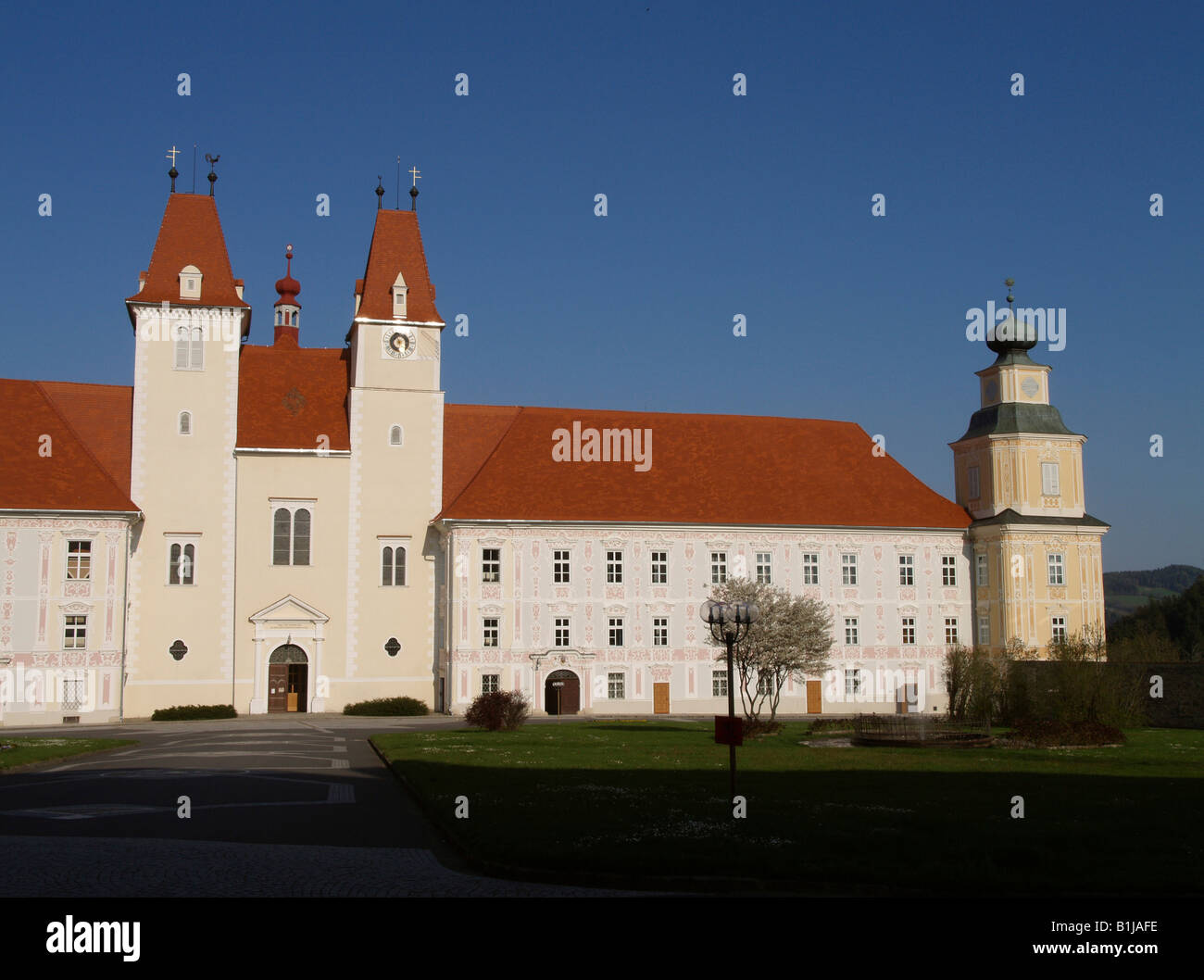 Monastery Stift Vorau, Austria, Vorau Stock Photo