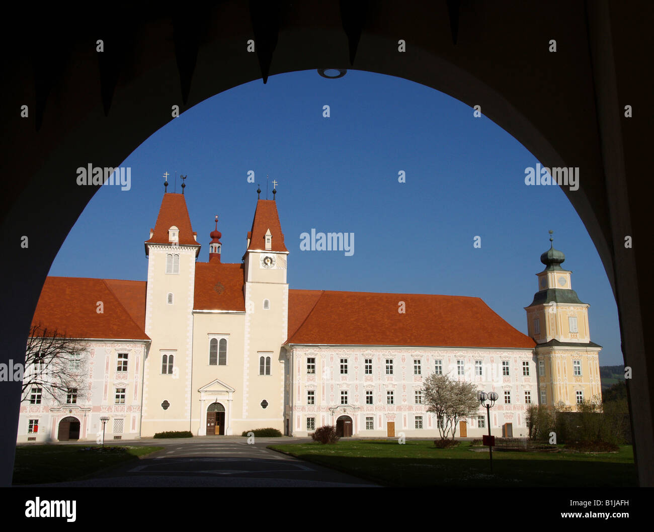 Monastery Stift Vorau, Austria, Vorau Stock Photo