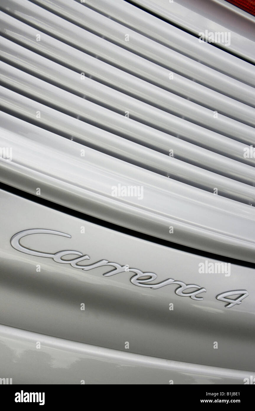 Porsche 911 Carrera 4 rear detail Stock Photo - Alamy