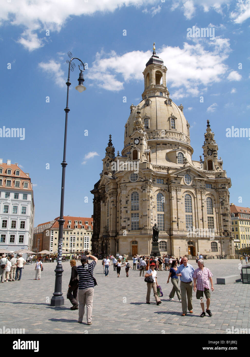 Frauenkirche of Dresden, Germany, Dresden Stock Photo