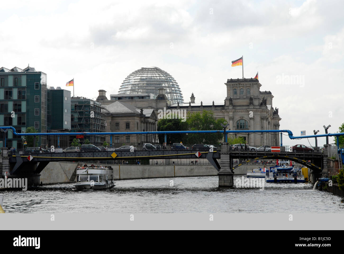 German Parliament, Germany, Berlin Stock Photo