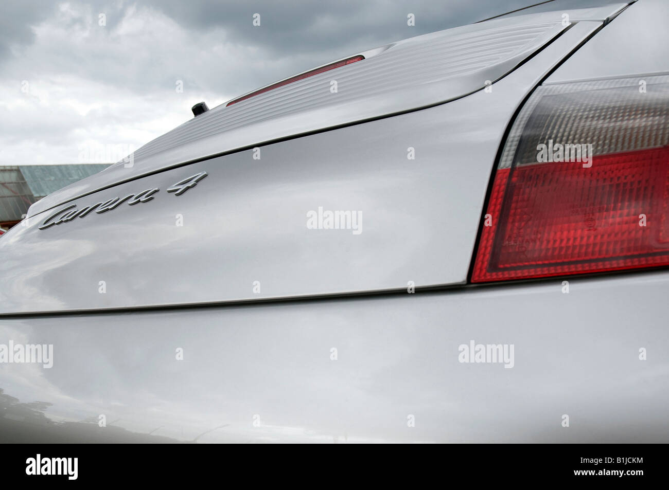 Porsche 911 Carrera 4 rear detail Stock Photo - Alamy