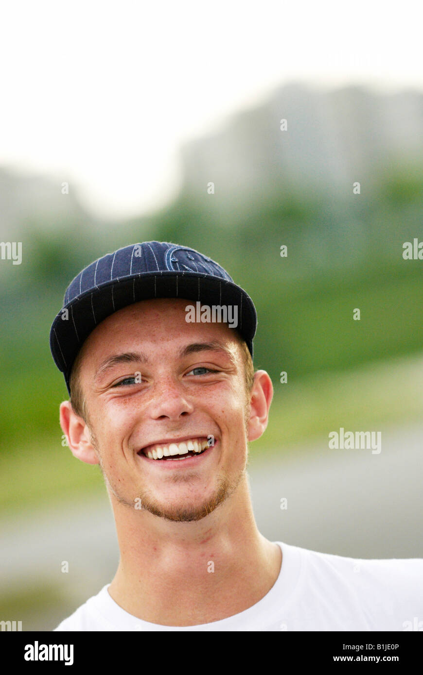 Head shot baseball cap colour hi-res stock photography and images - Alamy