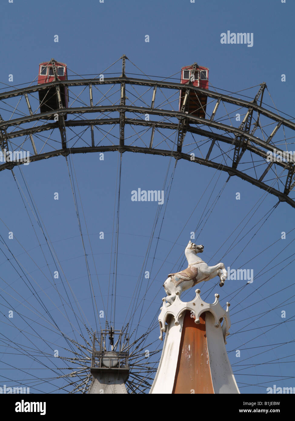 Vienna, Giant Ferry Wheel, Austria, Vienna Stock Photo - Alamy