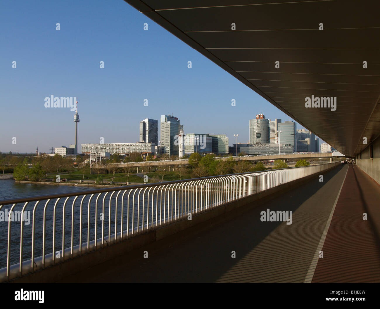 Vienna Danube City Austria Vienna Stock Photo Alamy