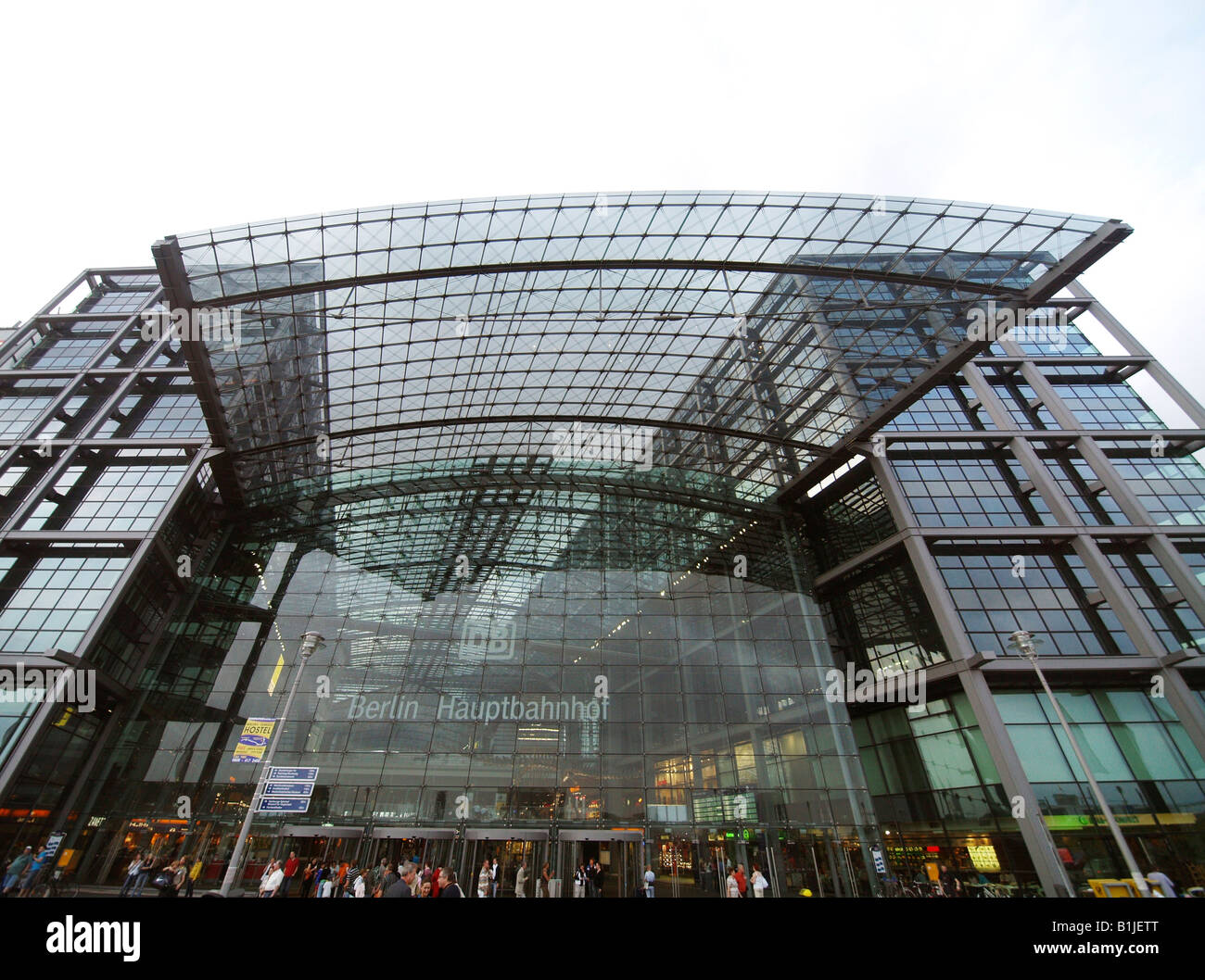 Berlin main station, Germany Stock Photo