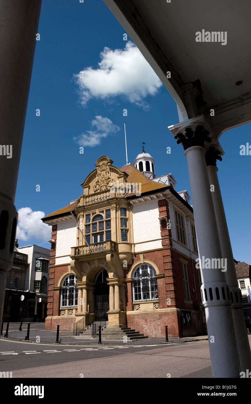 Marlborough Town Hall Stock Photo Alamy
