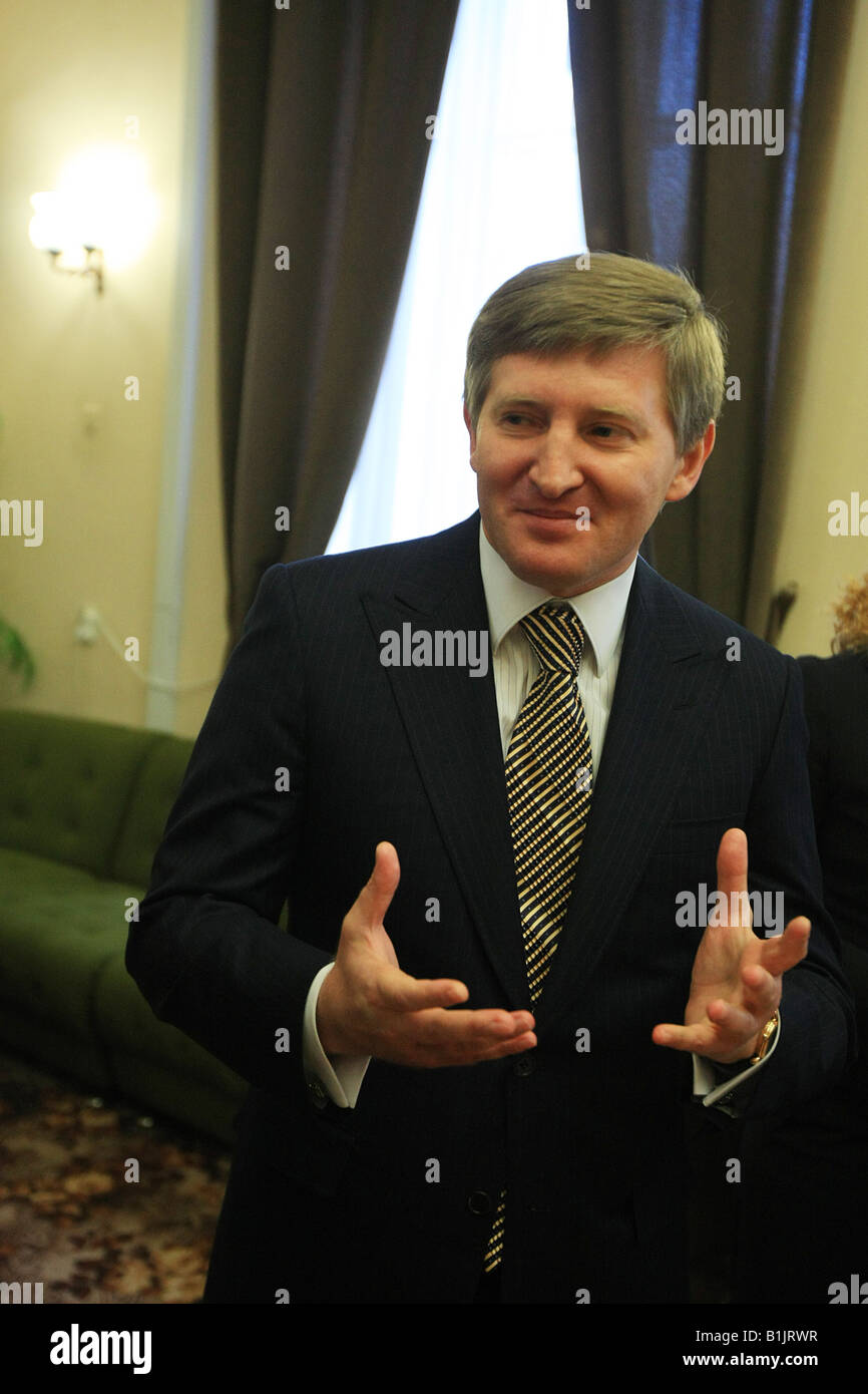 Rinat Akhmetov. The World's Billionaires Stock Photo - Alamy