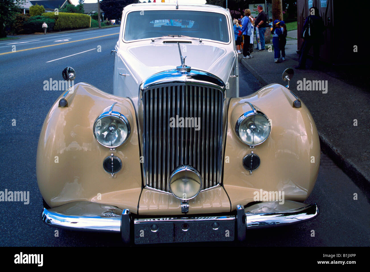 An Antique 1950 Bentley Car formerly owned by Queen Elizabeth Stock