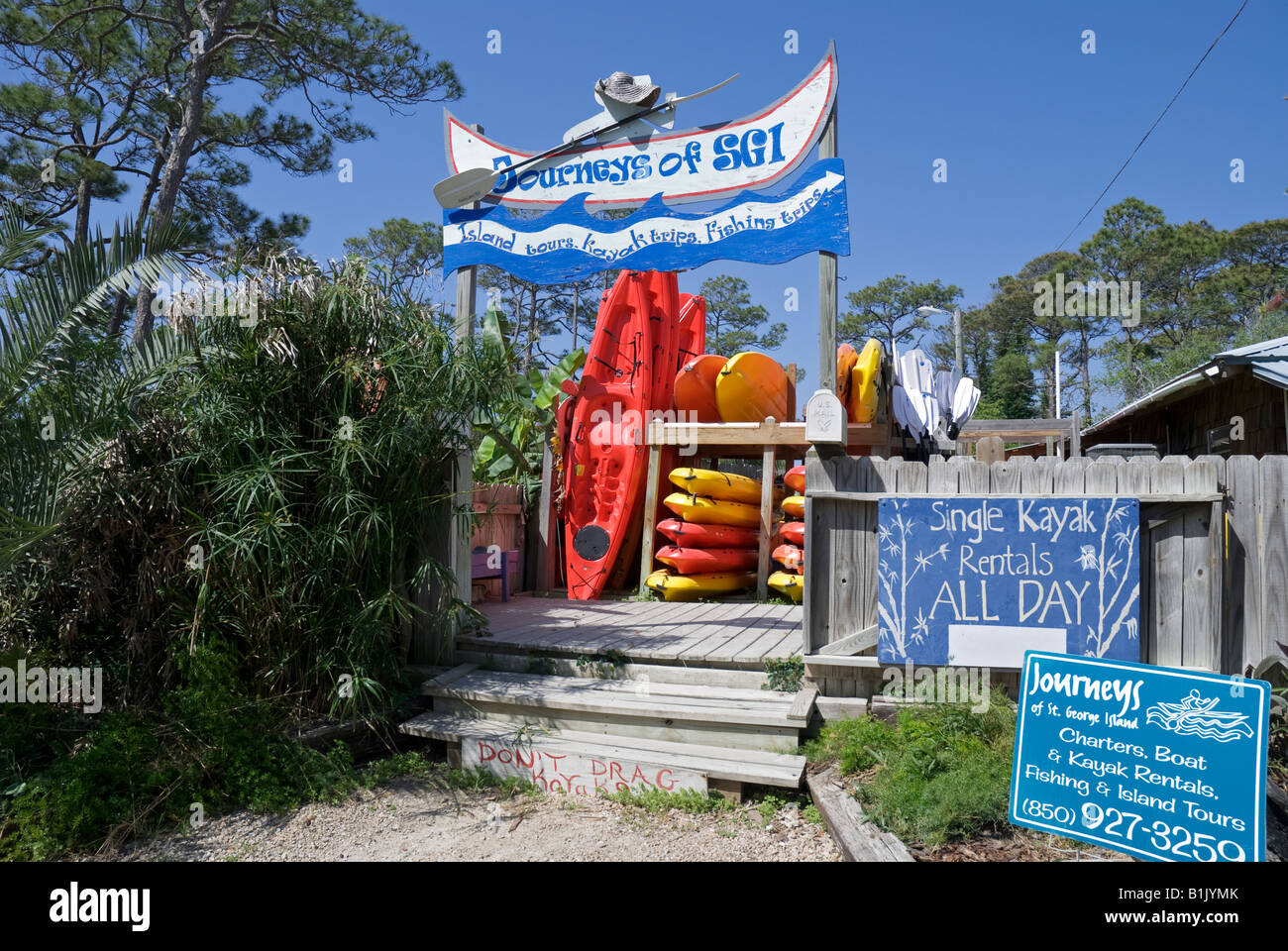 Journeys of St Island on St Island along North Florida s