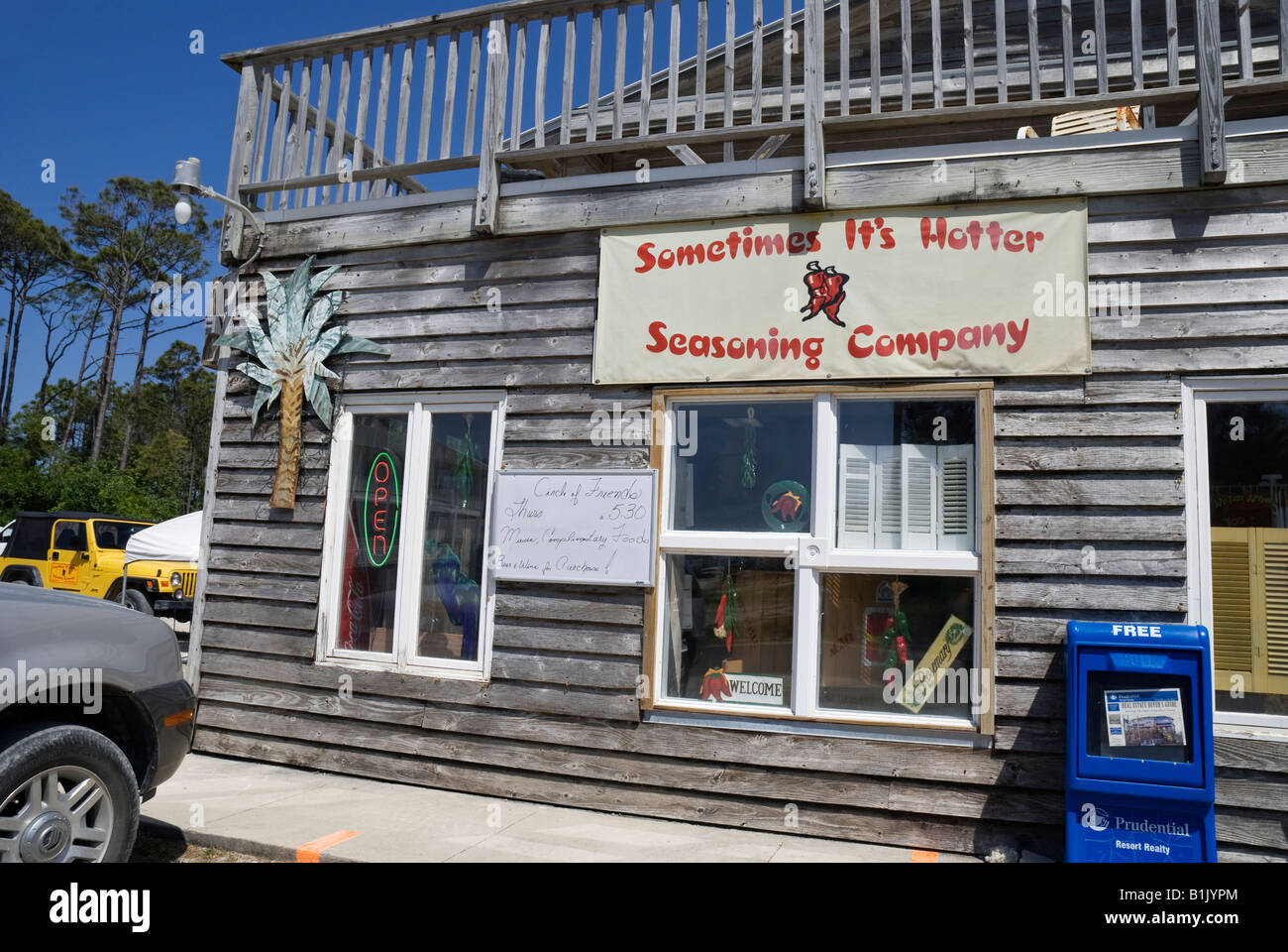 Sometimes Its Hotter Seasoning Company store on St Island