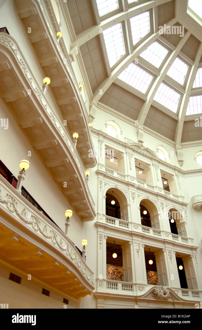 Reading Room, Melbourne State Library, Melbourne City, Victora, Australia, Australasia Stock