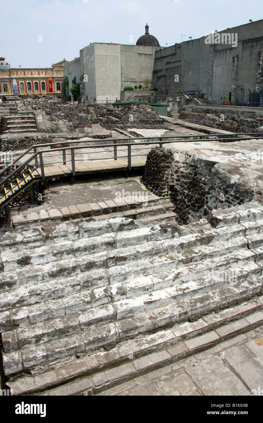 The Remains of the Great Pyramid Templo Mayor ...