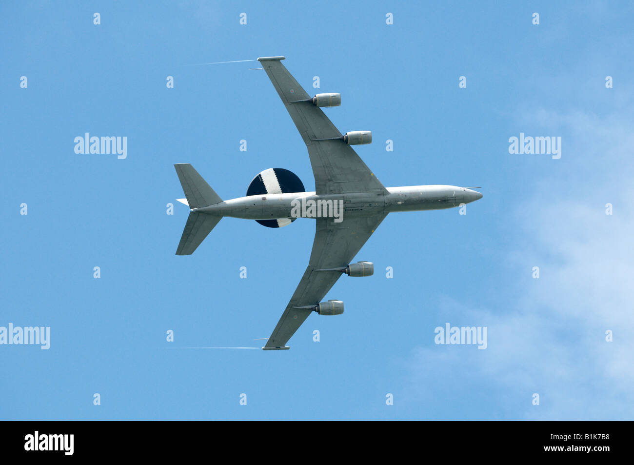 RAF Boeing E-3 Sentry AWAKS Kemble Air Show 2008 Stock Photo
