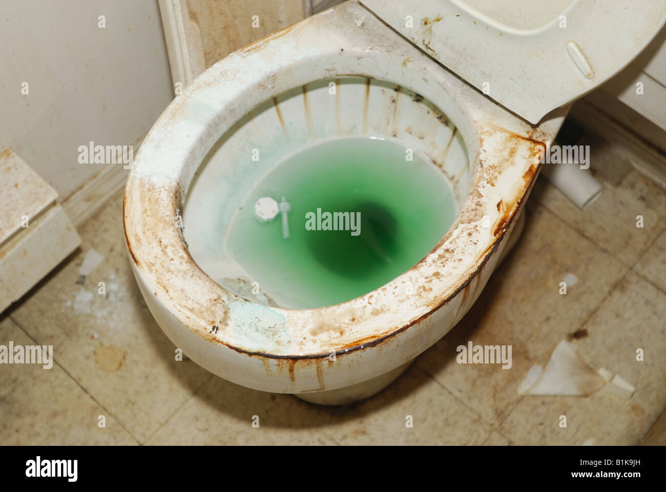 Dirty Filthy toilet Stock Photo Alamy