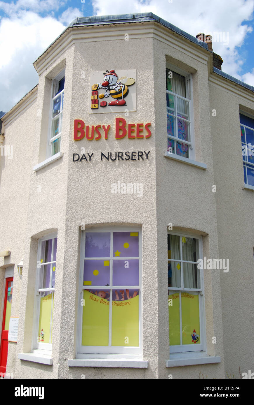 Busy Bees Day Nursery, Hatching Green, Harpenden, Hertfordshire, England, United Kingdom Stock Photo