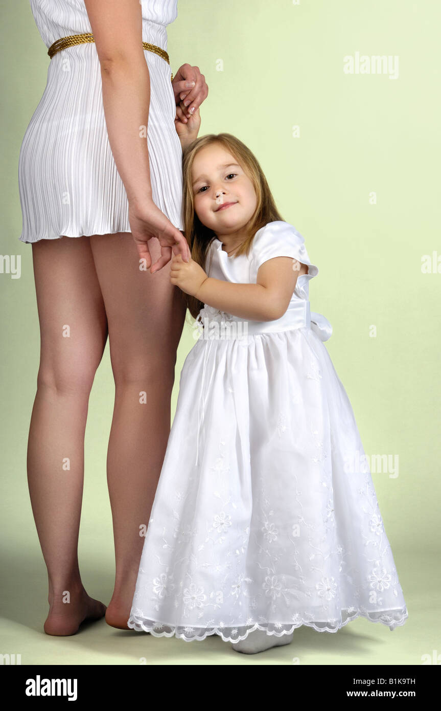 Mother And Daughter Stock Photo - Alamy