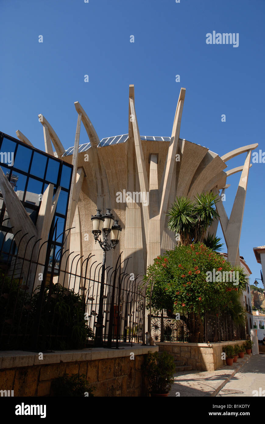 Santa Maria de Loreto Church, Javea / Xabia, Alicante Province, Comunidad Valenciana, Spain Stock Photo