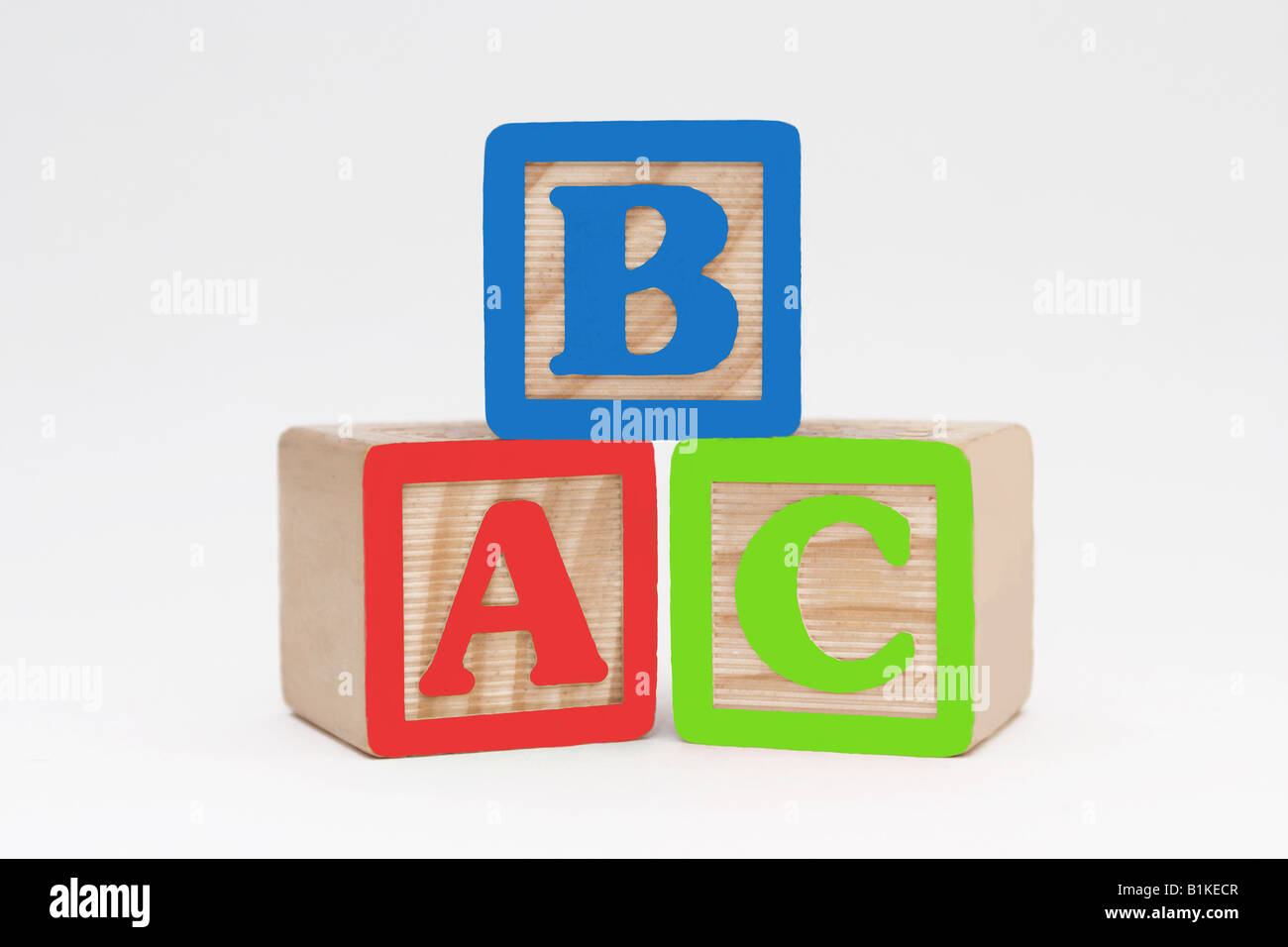 Wooden blocks Stock Photo