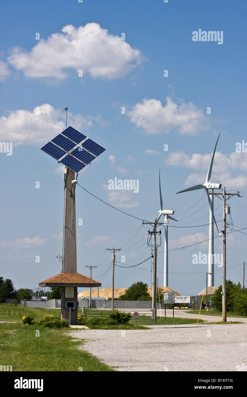 Wind turbines on field in Ohio USA hires Stock Photo Alamy