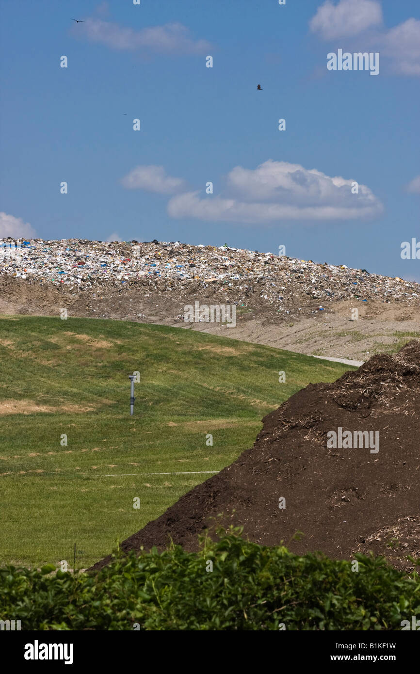 Landfill rubbish dump Stock Photo Alamy