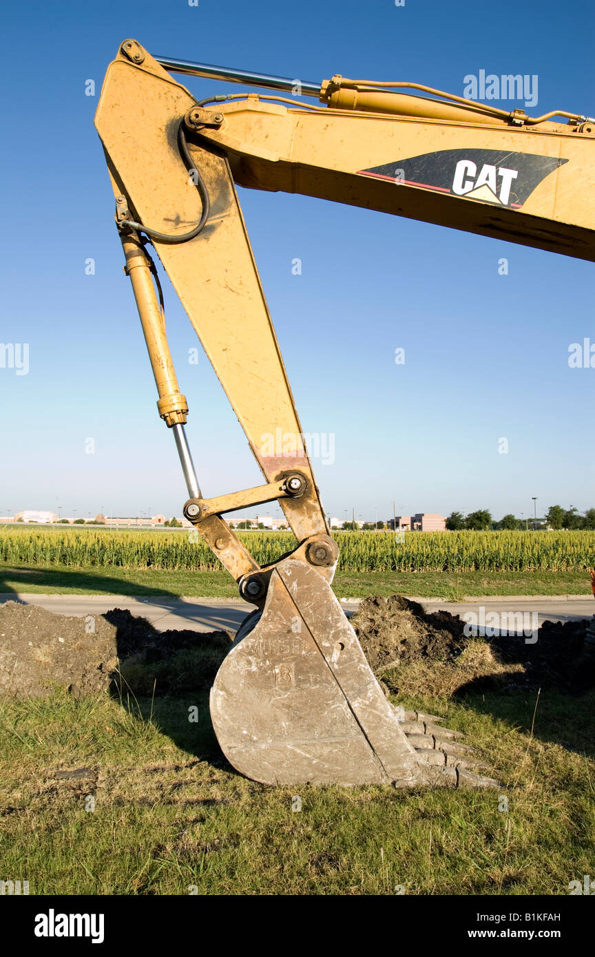 Caterpillar hydraulic excavator hi-res stock photography and images - Alamy