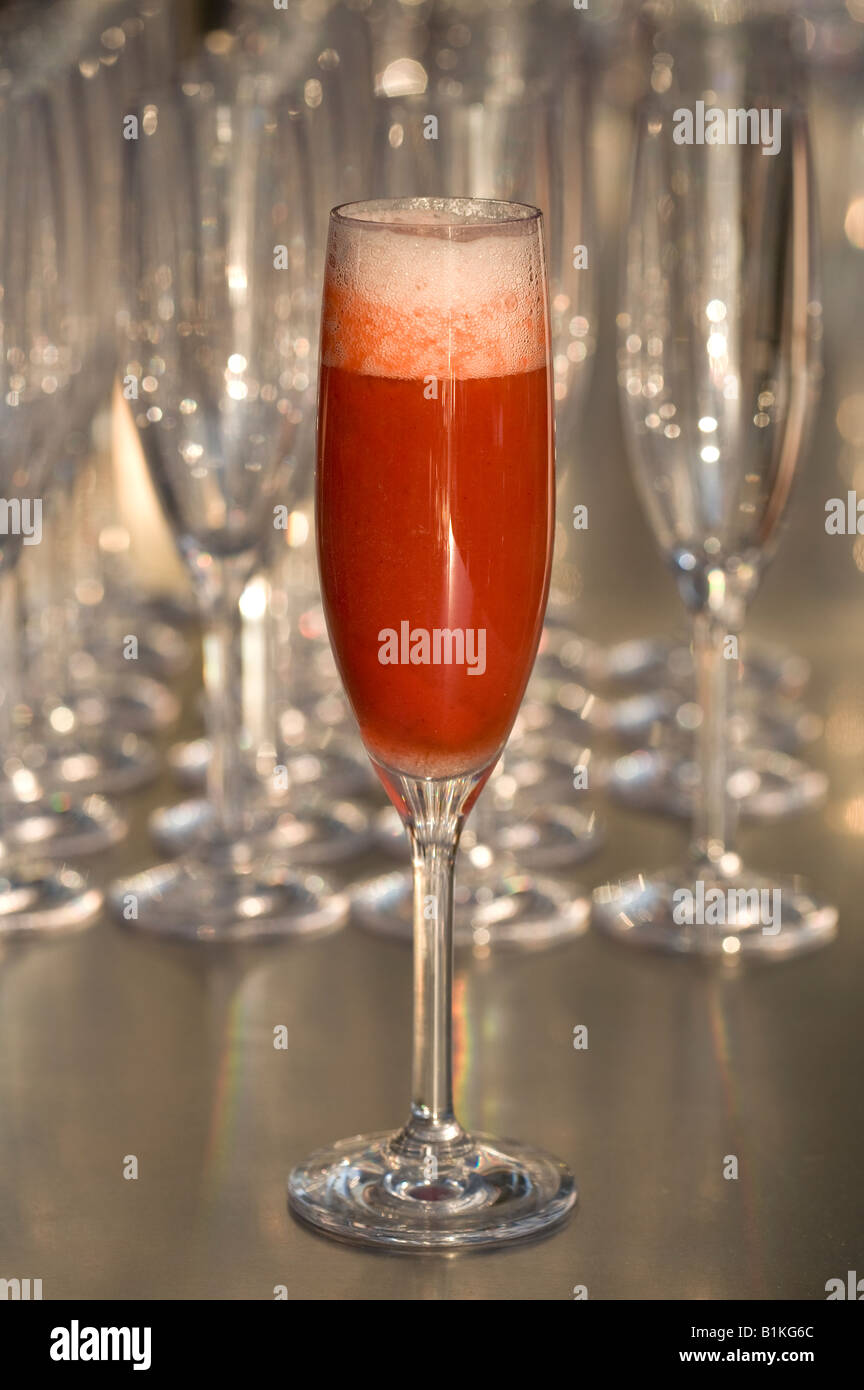Cherry Bellini Royal Festival Hall South Bank London Stock Photo - Alamy