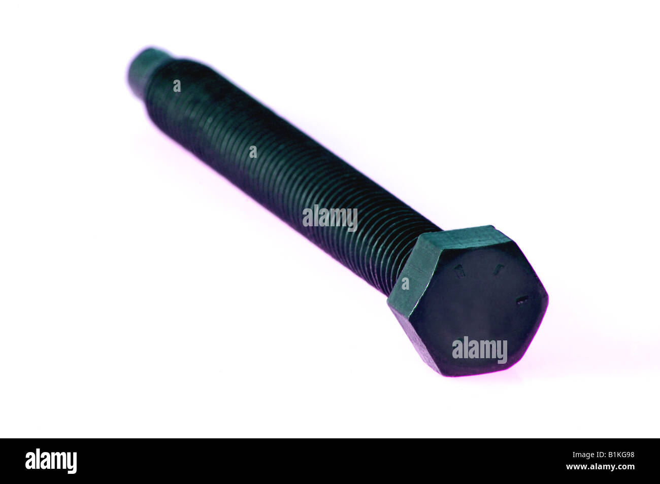 Hardened Steel Bolt Stock Photo Alamy