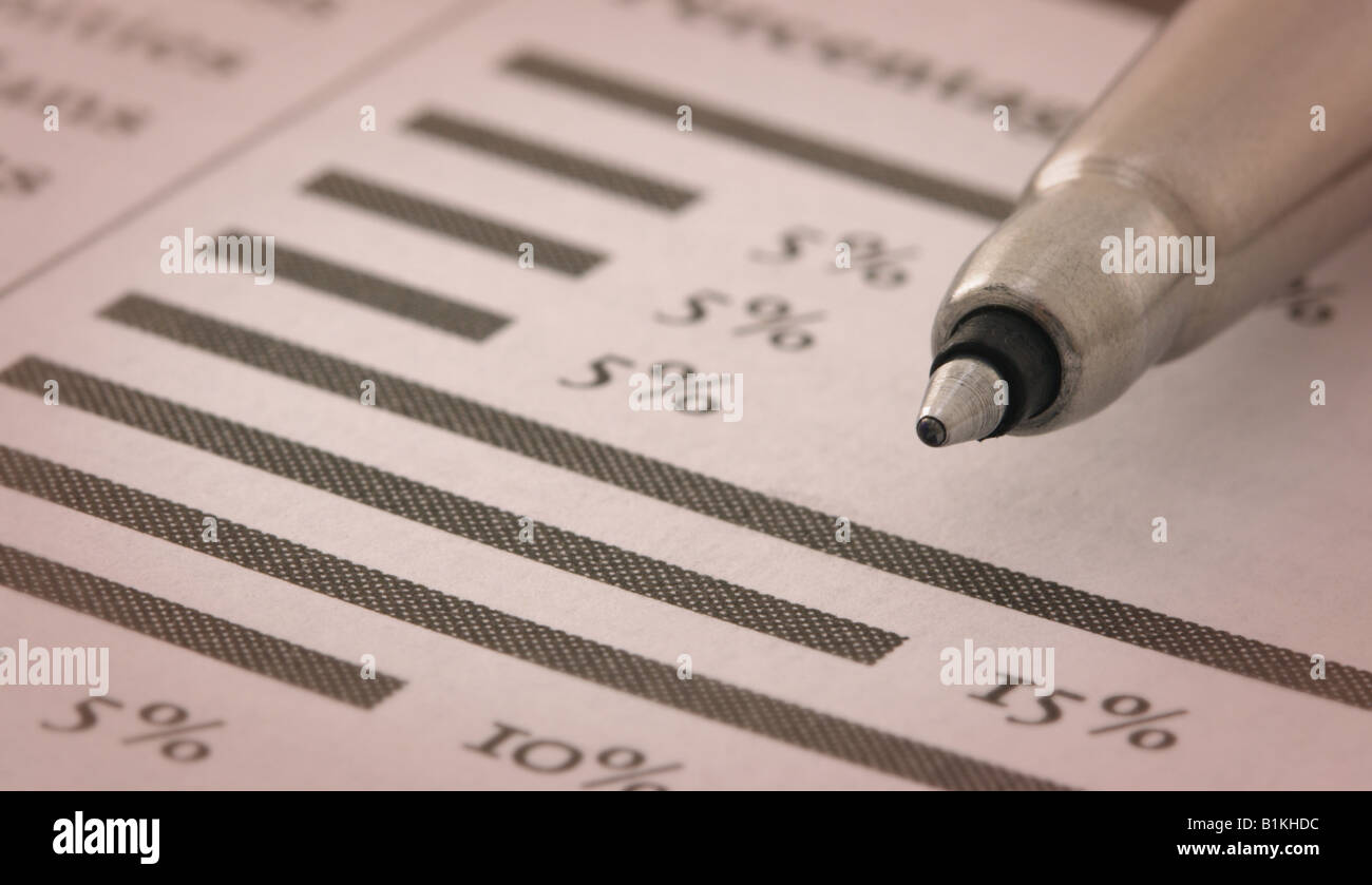 Bar chart percent hi-res stock photography and images - Alamy