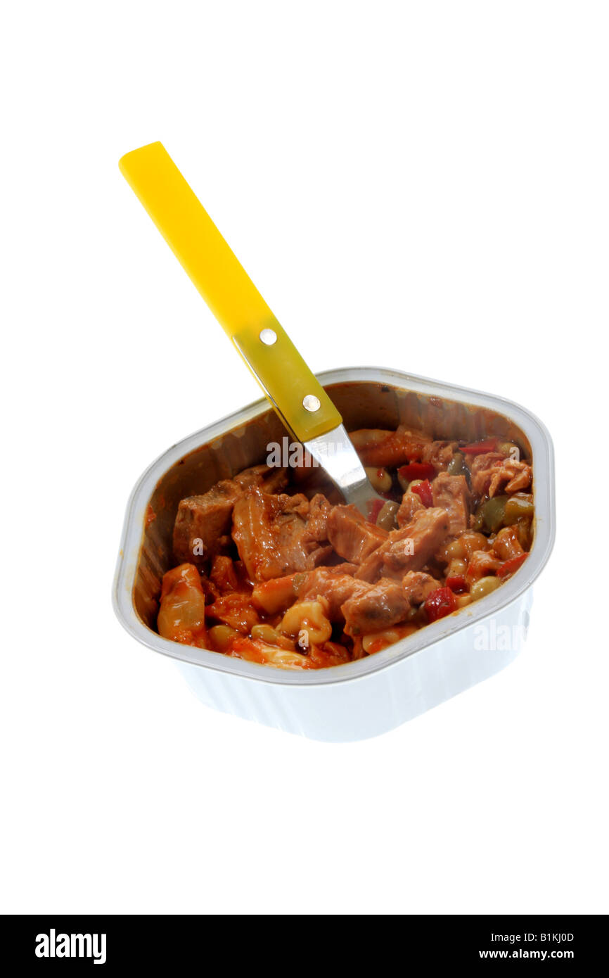 Mediterranean Tuna Light Lunch Stock Photo