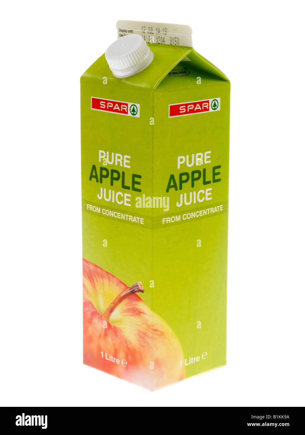 Carton of Apple Juice Stock Photo - Alamy