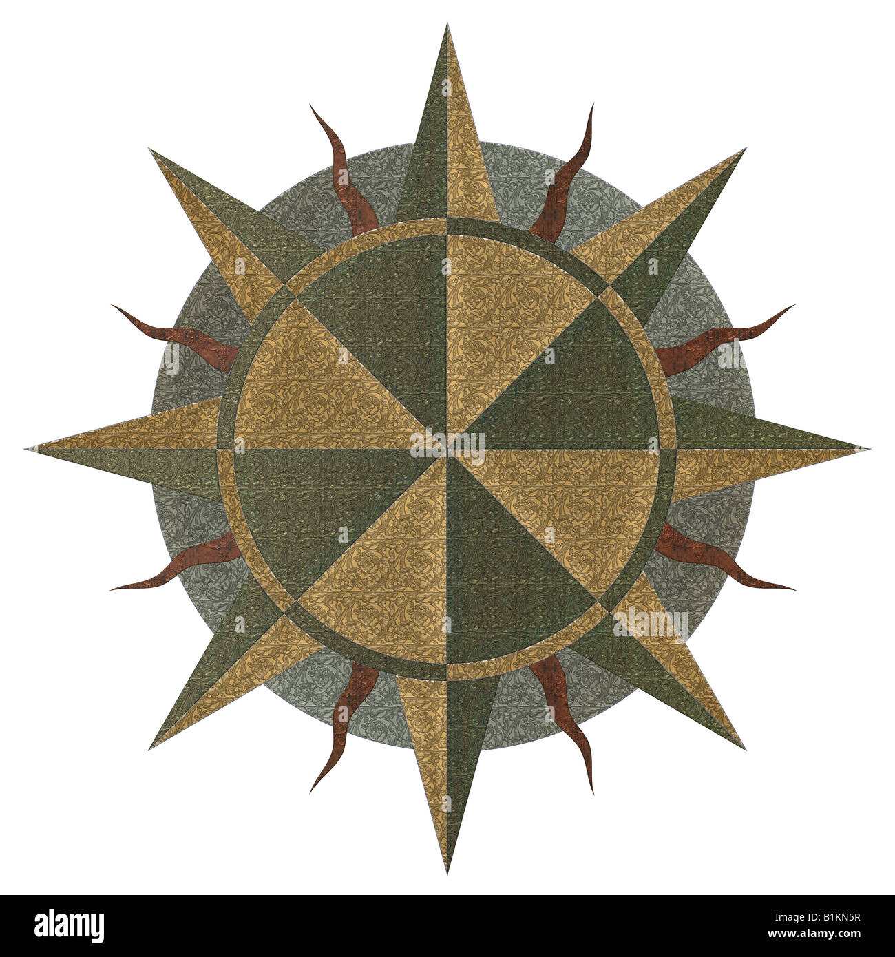 Retro map of north pole hi-res stock photography and images - Alamy