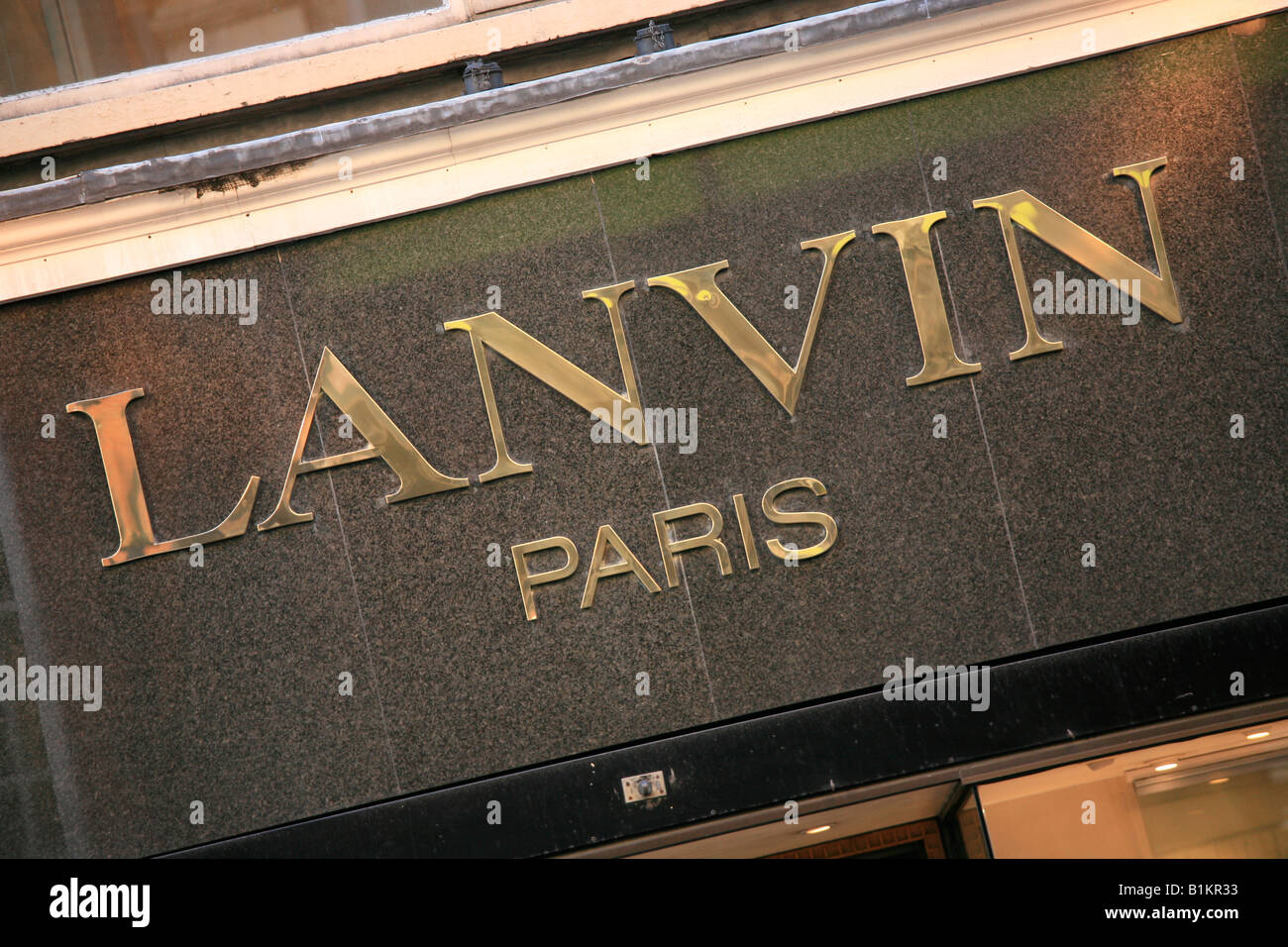 Lanvin store, London Stock Photo - Alamy