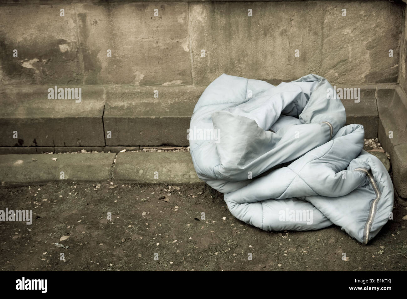 Sleeping Bag, Home Of The Homeless Stock Photo Alamy