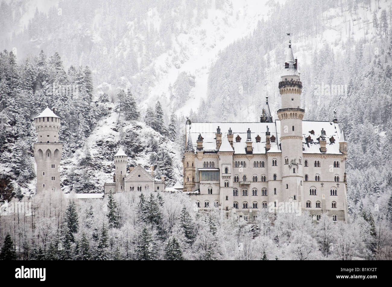 Neuschwanstein Castle In Winter Germany Stock Photo Alamy Neuschwanstein Castle In Winter Germany Stock Photo Alamy