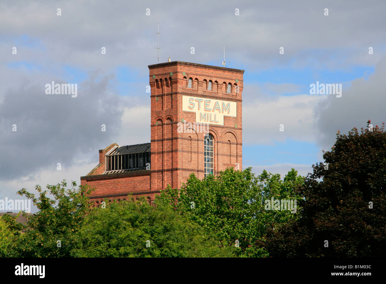 refurbished steam mill building chester cheshire england uk gb Stock