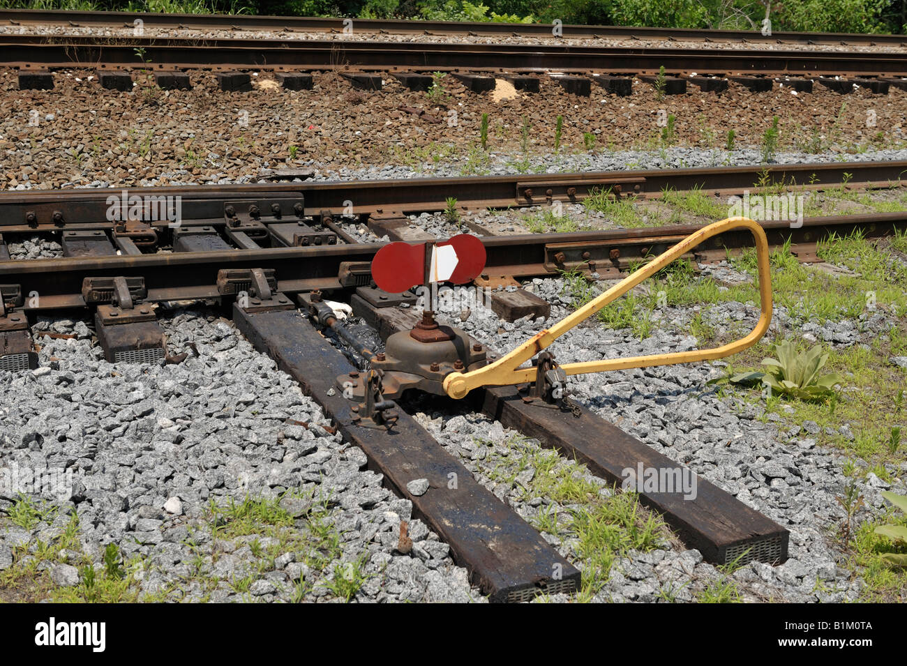 Railroad switch stand hires stock photography and images Alamy