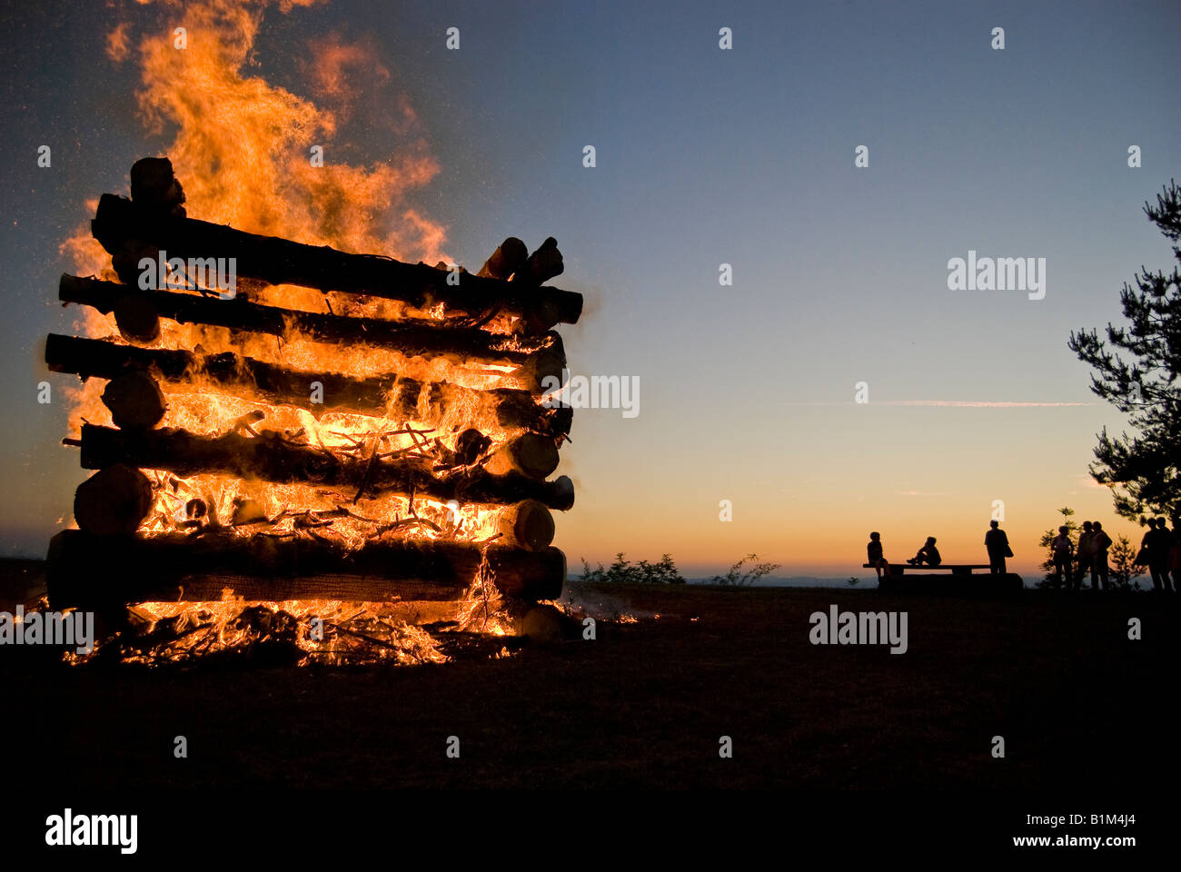 Midsummer fire hires stock photography and images Alamy