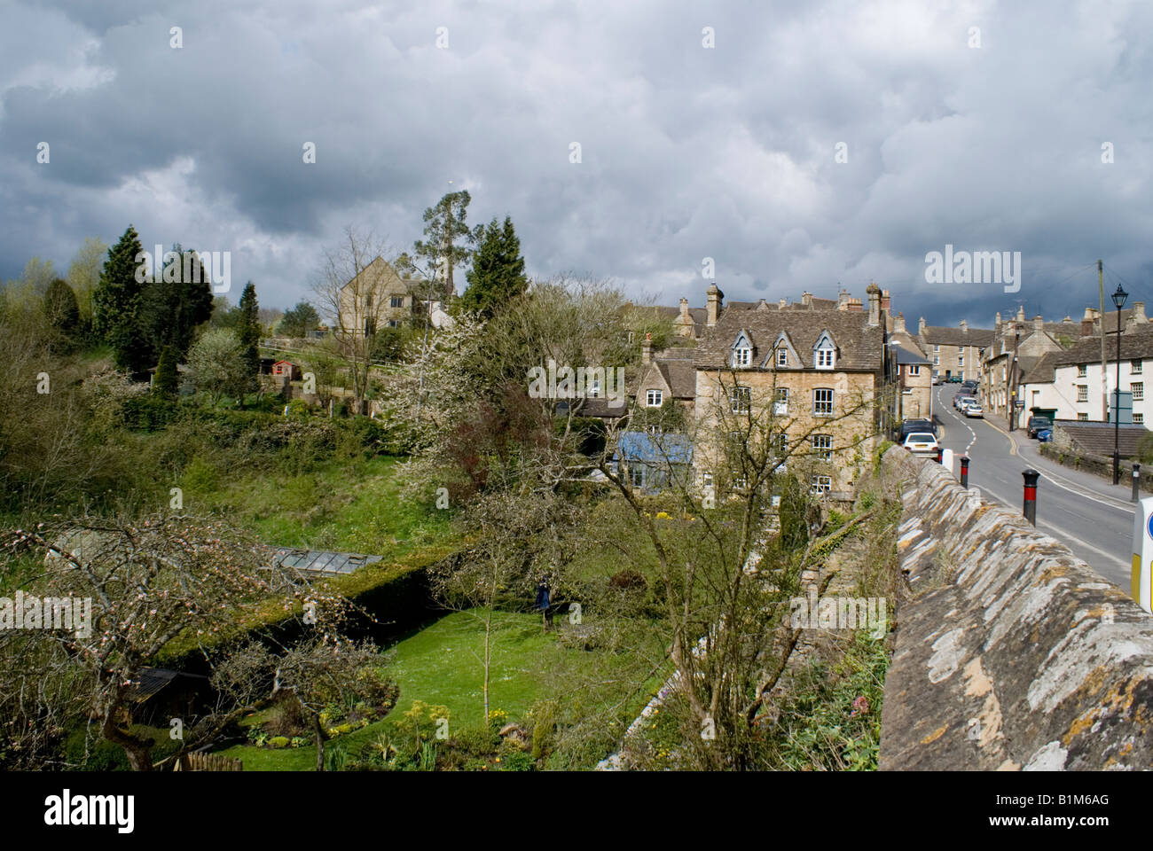 Tetbury,the historic market town in the Cotswolds, Gloucesteshire Stock Photo