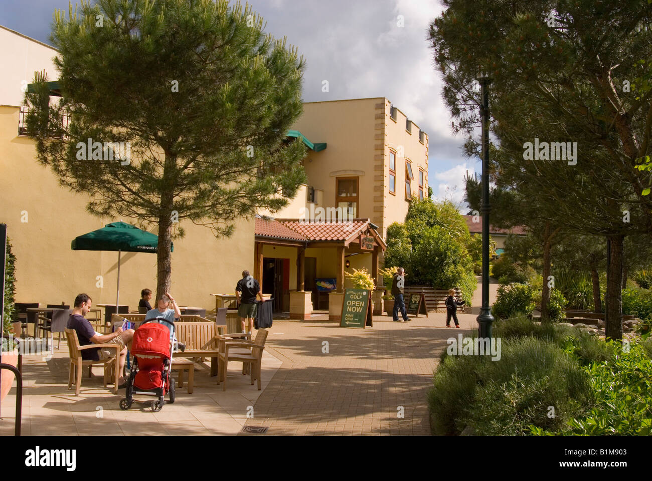 Center Parcs at Elveden near Thetford,Uk Stock Photo