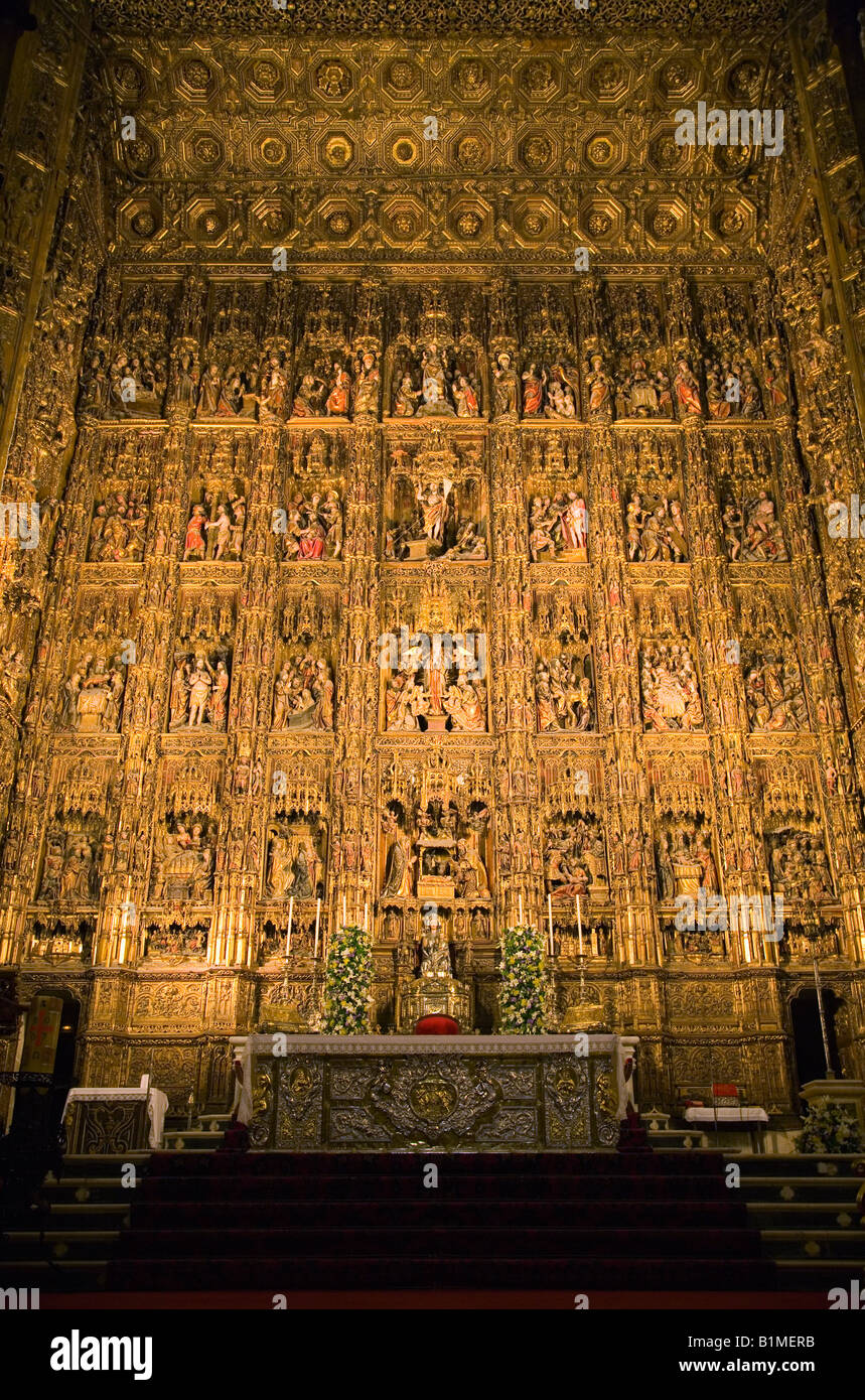 Seville cathedral altar hires stock photography and images Alamy