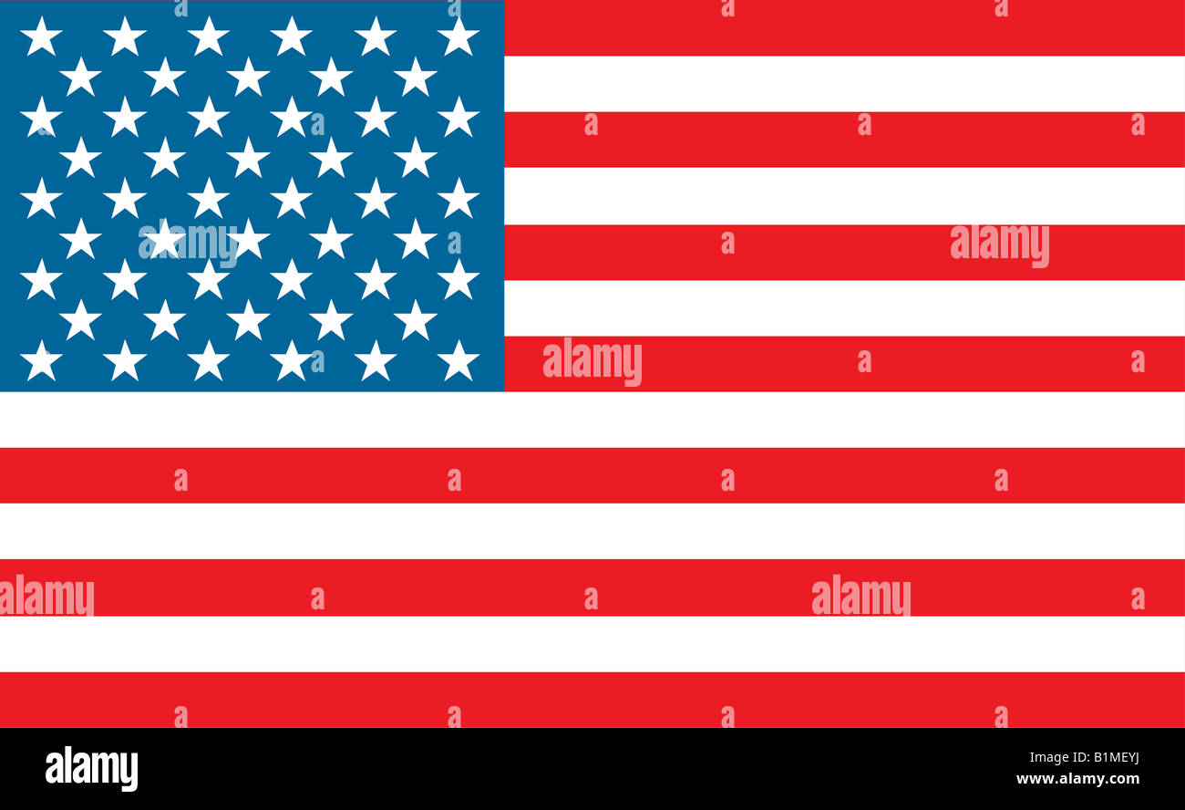 United States of America flag Stock Photo